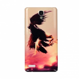 Виниловая наклейка обложка для смартфонов Xiaomi Redmi Note Eagle